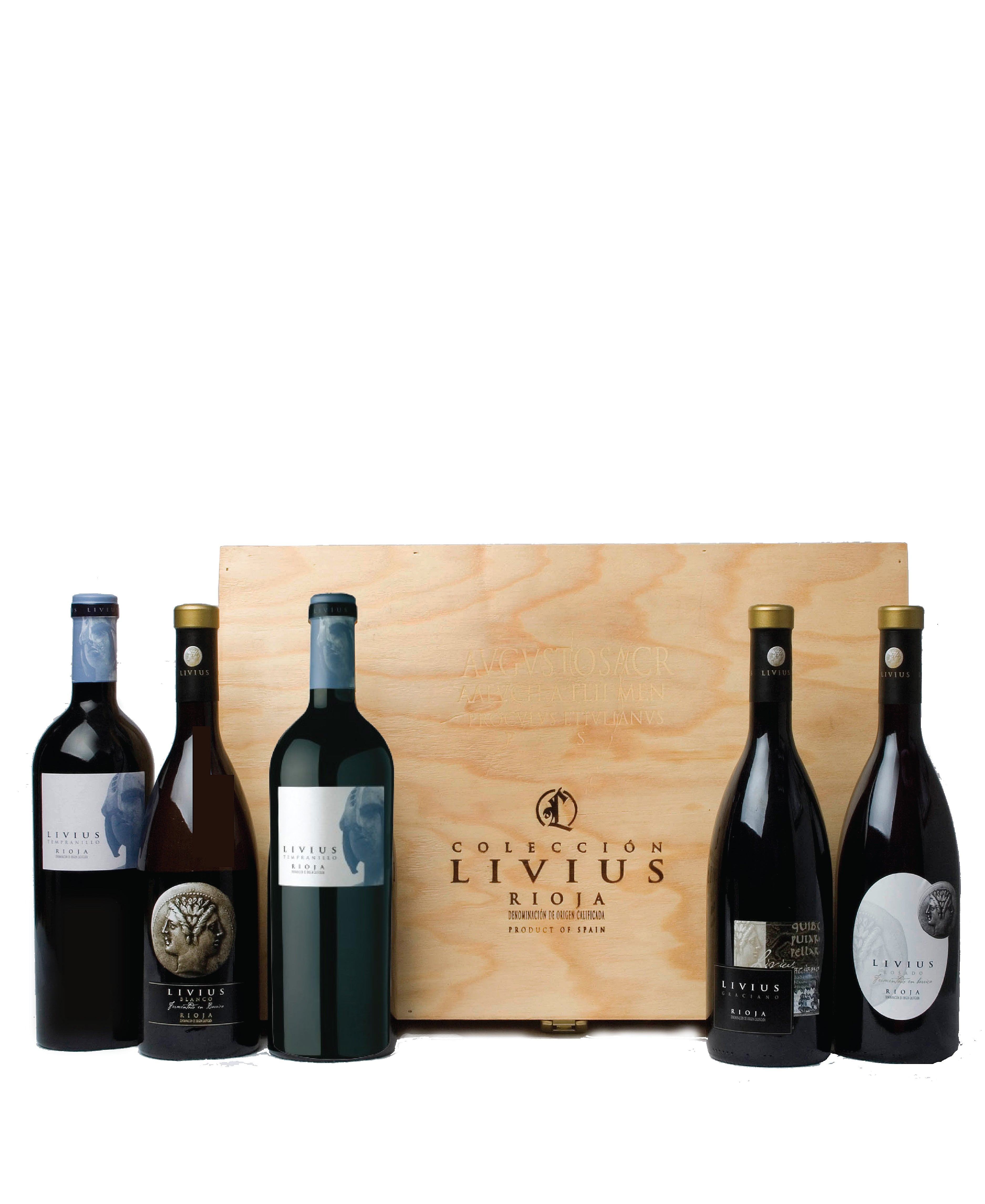 Bodega Alvia Livius Gift box set